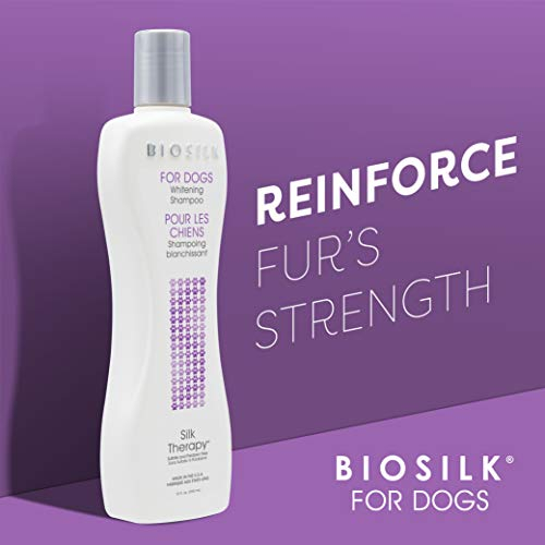 Foto 5 pulgar | Champú Para Perros Biosilk Silk Therapy Whitening 360 Ml, Paquete De 2 - Venta Internacional.