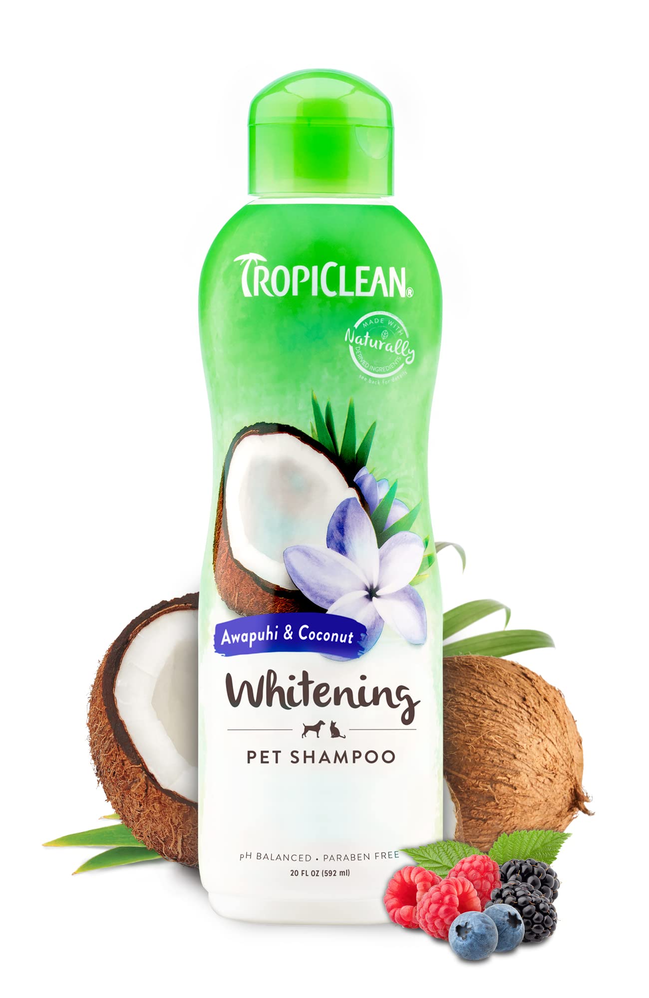 Foto 2 pulgar | Champú Para Perros Tropiclean Awapuhi Coconut Whitening 600 Ml - Venta Internacional.