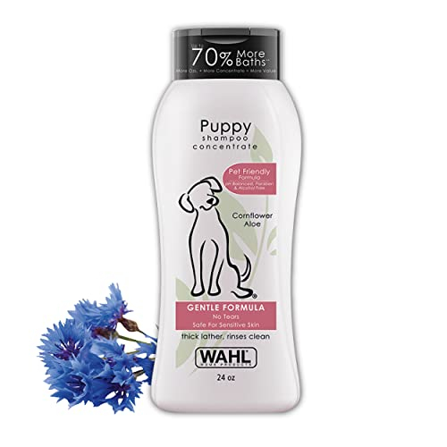 Champú Wahl Gentle Puppy Para Mascotas Con Aciano Y Aloe 720 M - Venta Internacional.