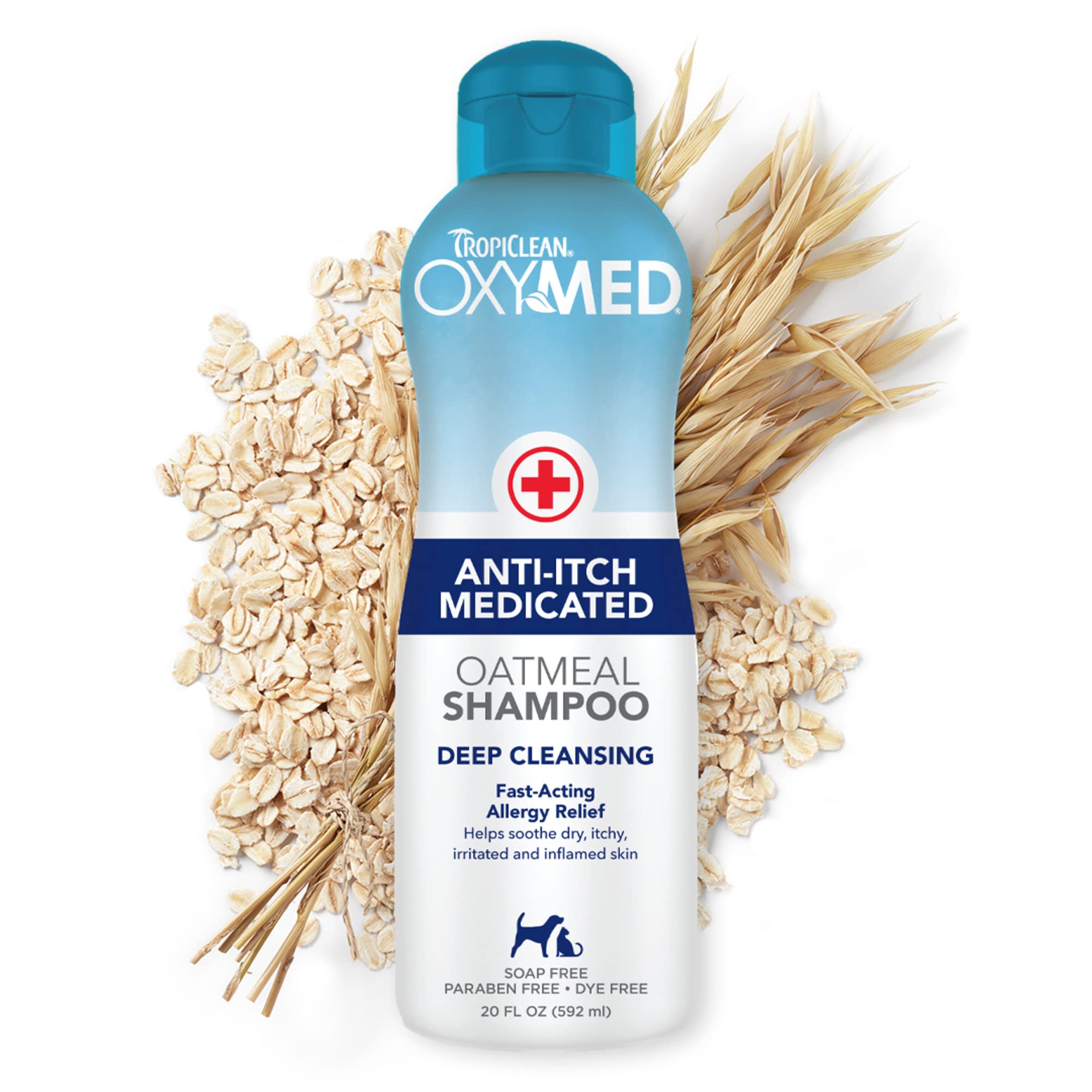 Champú Tropiclean Oxymed Medication Para Piel Con Picazón, 600 Ml - Venta Internacional.