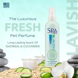 Foto 2 | Colonia En Aerosol Para Perros Tropiclean Spa, Pepino Fresco, 240 Ml - Venta Internacional.