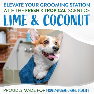 Foto 7 | Champú Para Perros Tropiclean Lime & Coconut Desheding 9.5 L - Venta Internacional.