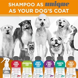 Foto 7 | Champú Para Perros Tropiclean Perfect Fur Para Controlar La Caída De Pelo, 480 Ml - Venta Internacional.