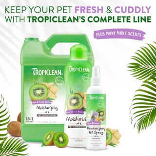 Foto 7 | Acondicionador Para Perros Tropiclean Con Mantequilla De Kiwi Y Coco, 600 Ml, Fabricado En Ee. Uu - Venta Internacional.