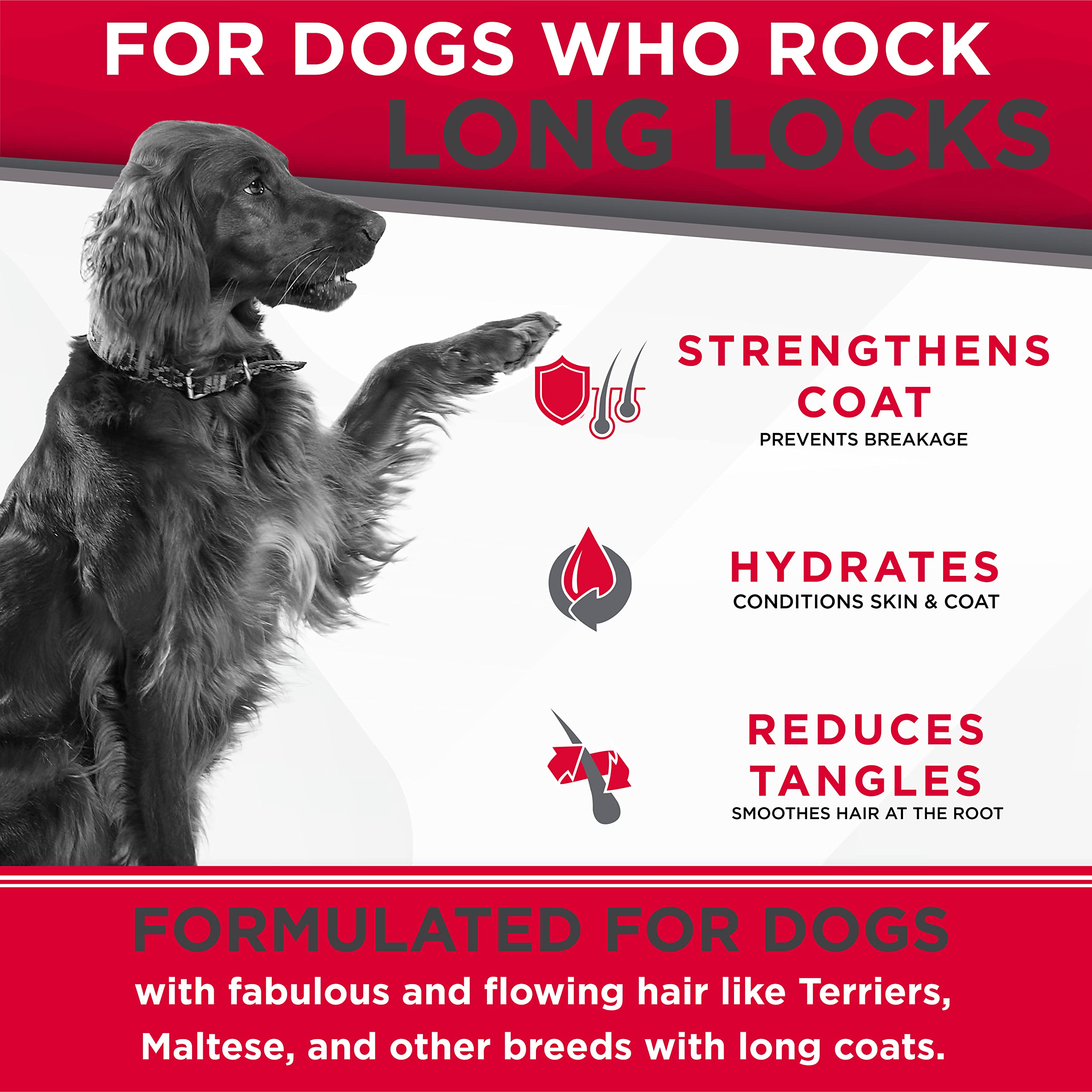 Foto 5 pulgar | Champú Para Perros Tropiclean Perfect Fur Detangling 480 Ml Long Fur - Venta Internacional.