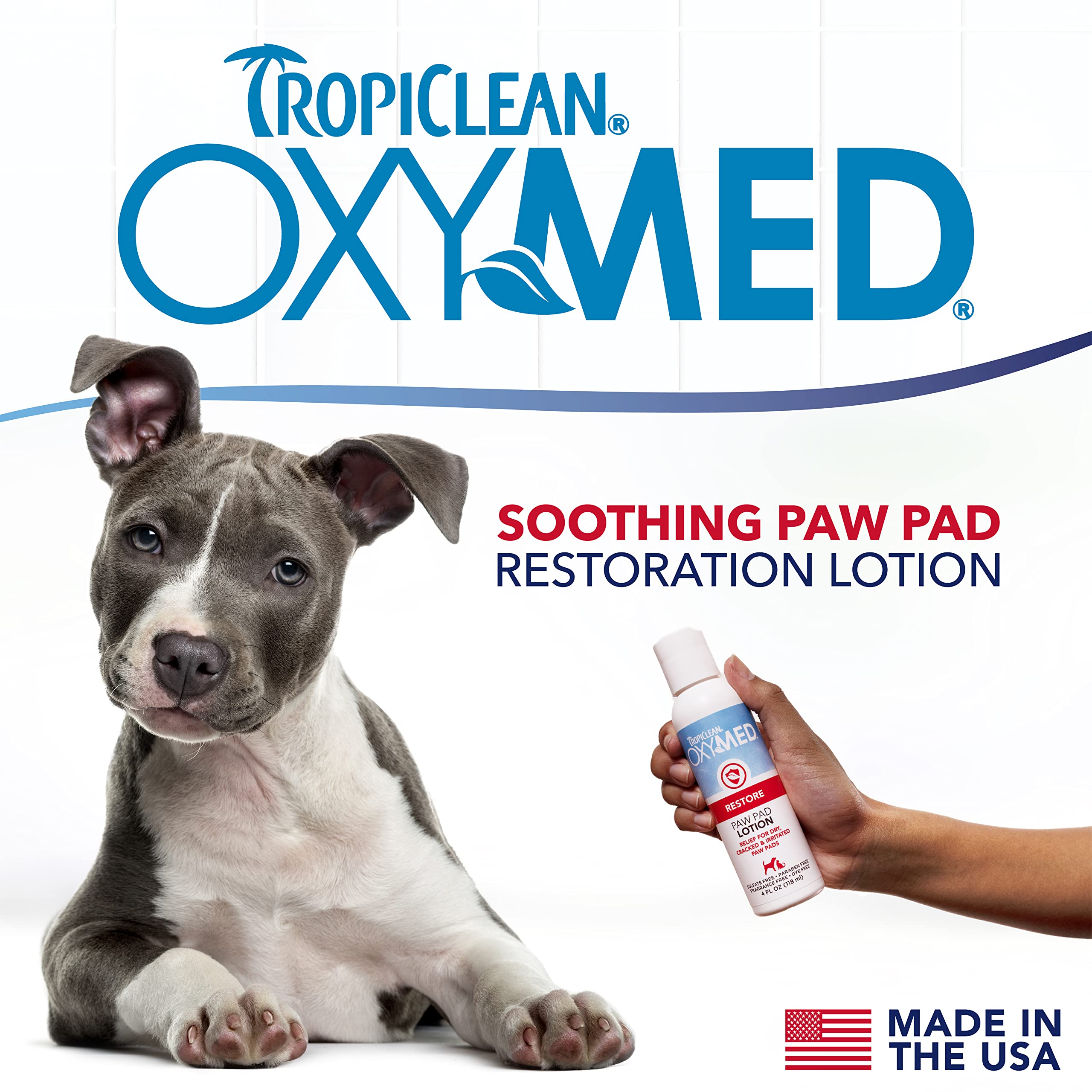 Foto 3 pulgar | Loción Tropiclean Oxymed Paw Pad Para Gatos Y Perros, 120 Ml, Piel Seca - Venta Internacional.