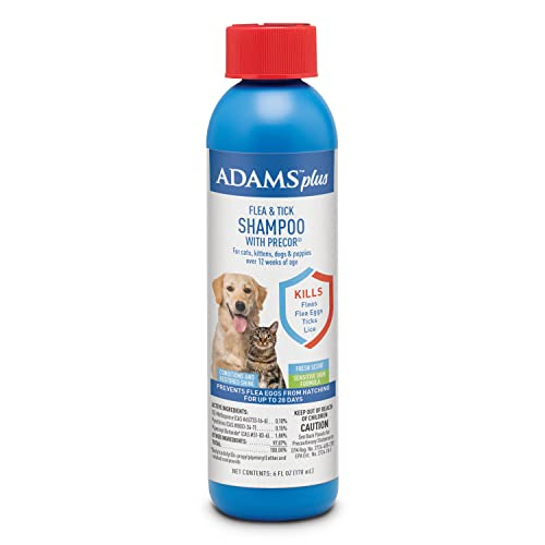 Foto 2 pulgar | Champú Adams Plus Flea & Tick Con Precor Para Perros Y Gatos 180 - Venta Internacional.