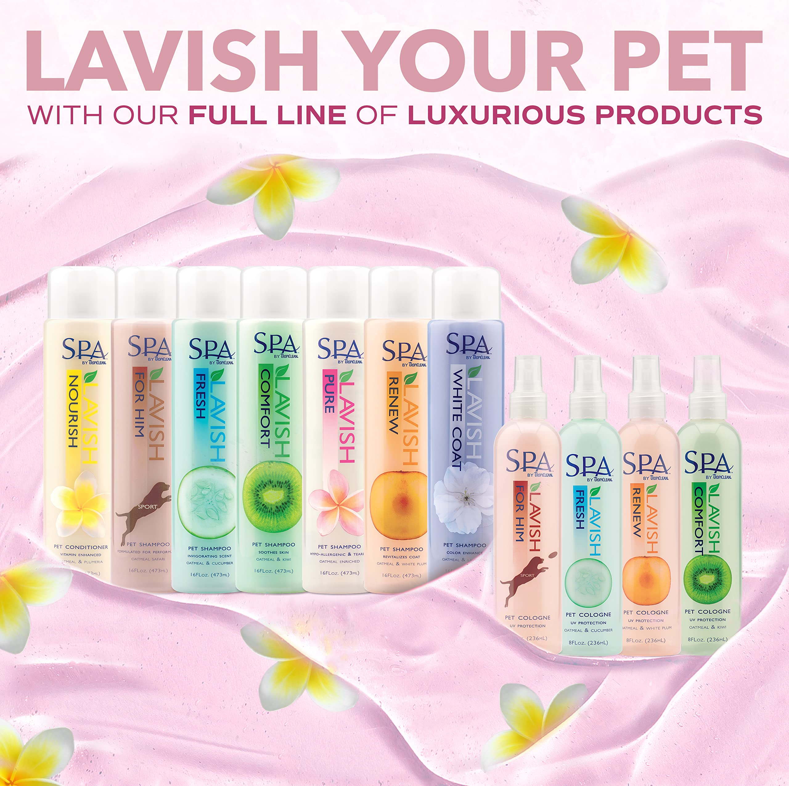 Foto 8 pulgar | Champú Para Perros Tropiclean Spa Lavish Pure Tearless 473 Ml - Venta Internacional.