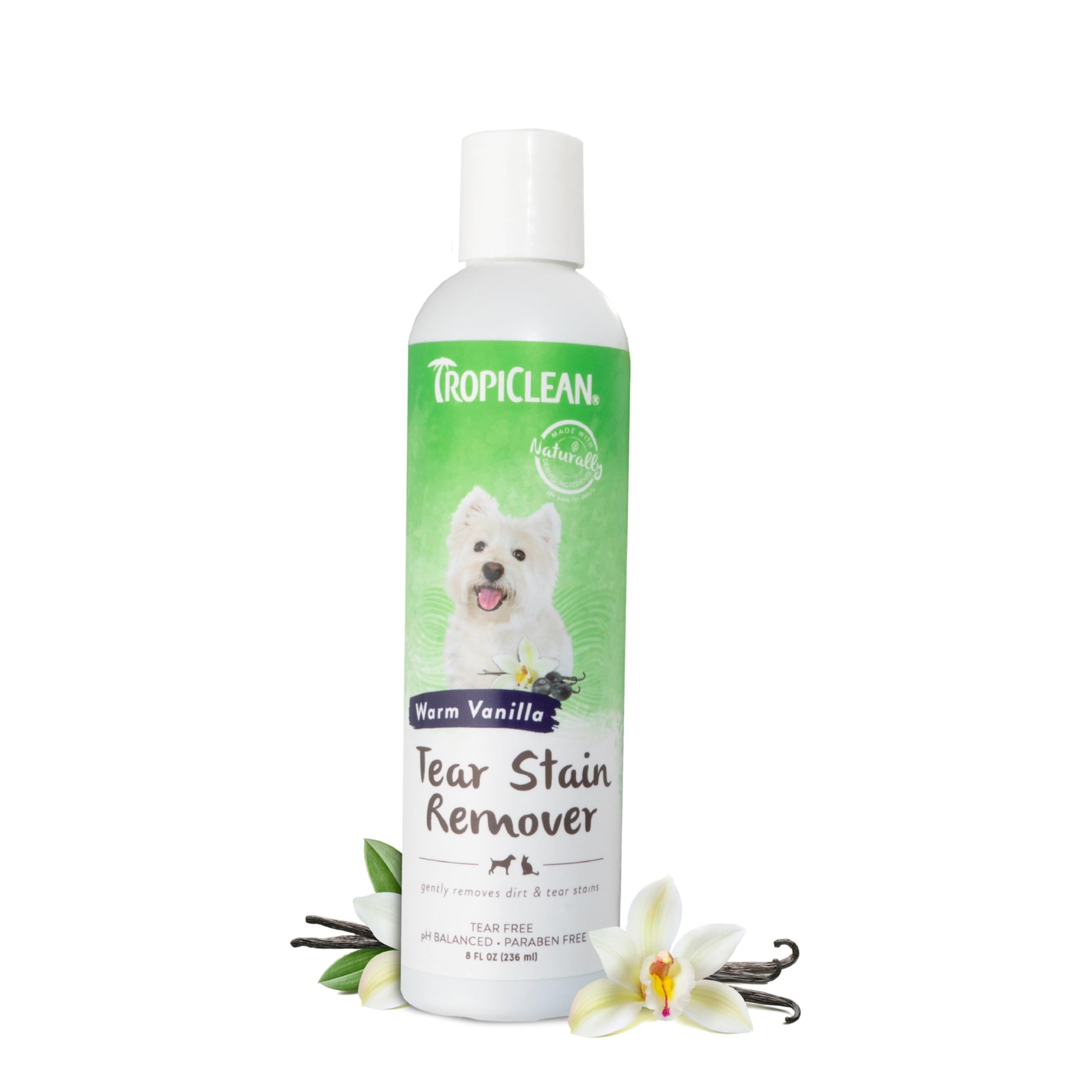 Quitamanchas Tropiclean Warm Vanilla, 240 Ml, Para Perros - Venta Internacional.