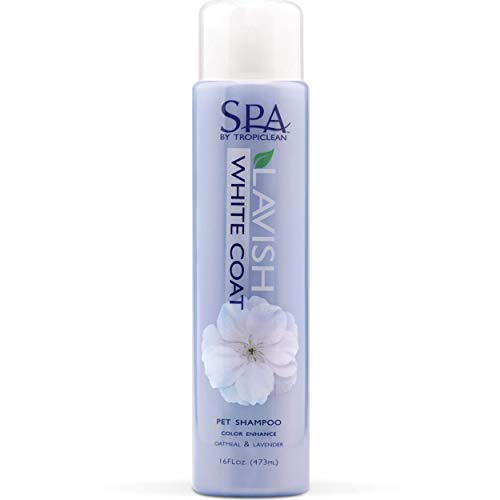 Champú Tropiclean Spa Gavish White Coat Para Mascotas 473 Ml - Venta Internacional.