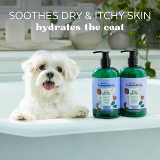 Foto 2 | Champú Tropiclean Essentials Con Manteca De Karité Para Perros Y Gatos - Venta Internacional.
