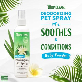 Foto 2 | Perfume En Aerosol Tropiclean Baby Powder Para Perros 240 Ml - Venta Internacional.