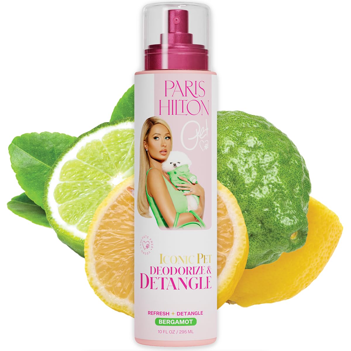 Foto 2 pulgar | Perfume Desodorizante Y Desenredante Para Perros Paris Hilton Bergamot 295 Ml - Venta Internacional.