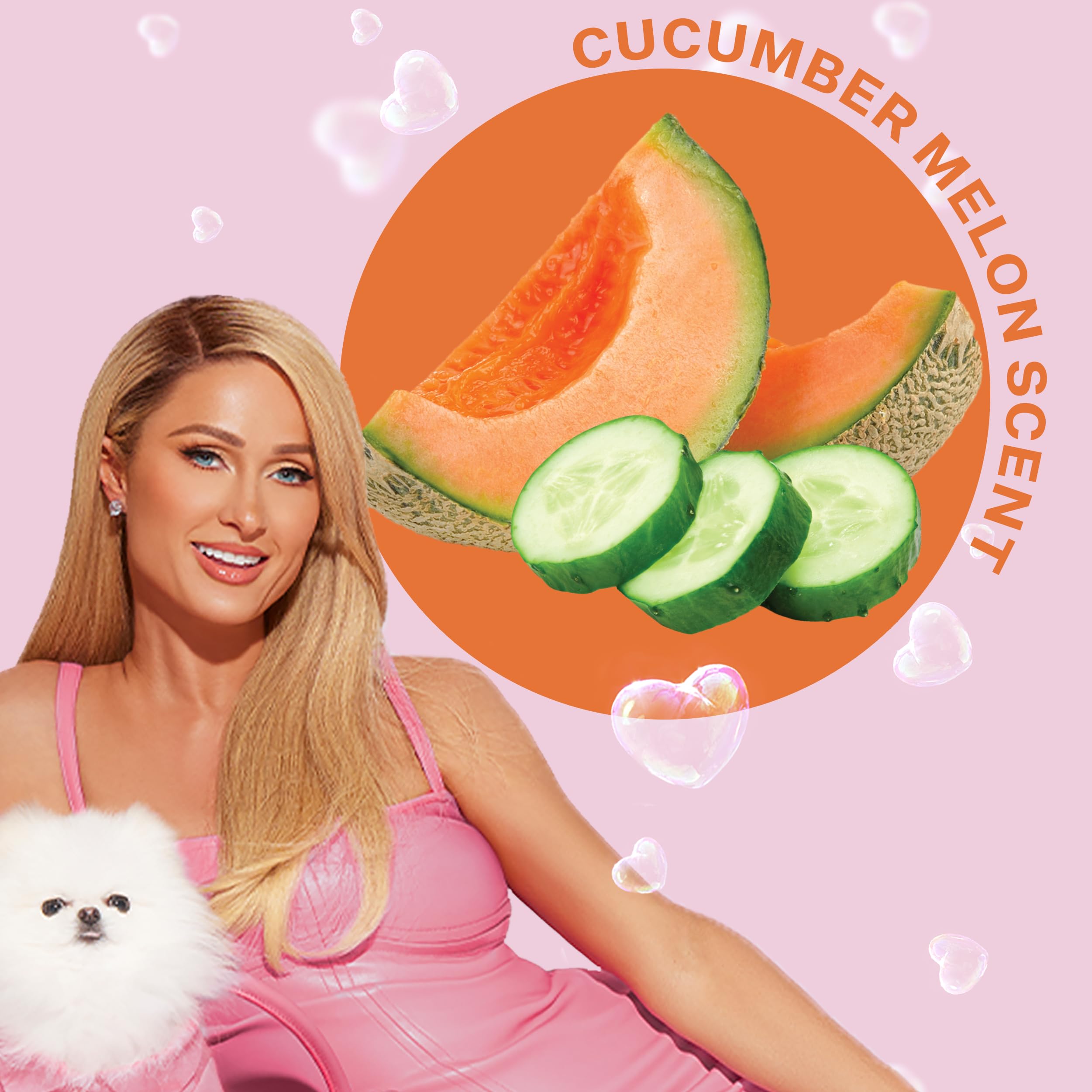 Foto 8 pulgar | Champú Para Perros Paris Hilton Crisp Refreshing Pepino Melon 480 Ml - Venta Internacional.