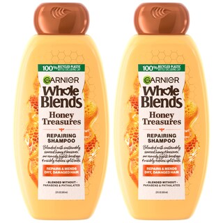 Foto 1 | Champú Garnier Whole Blends Honey Treasures Repair 650 ml 2 Piezas - Venta Internacional