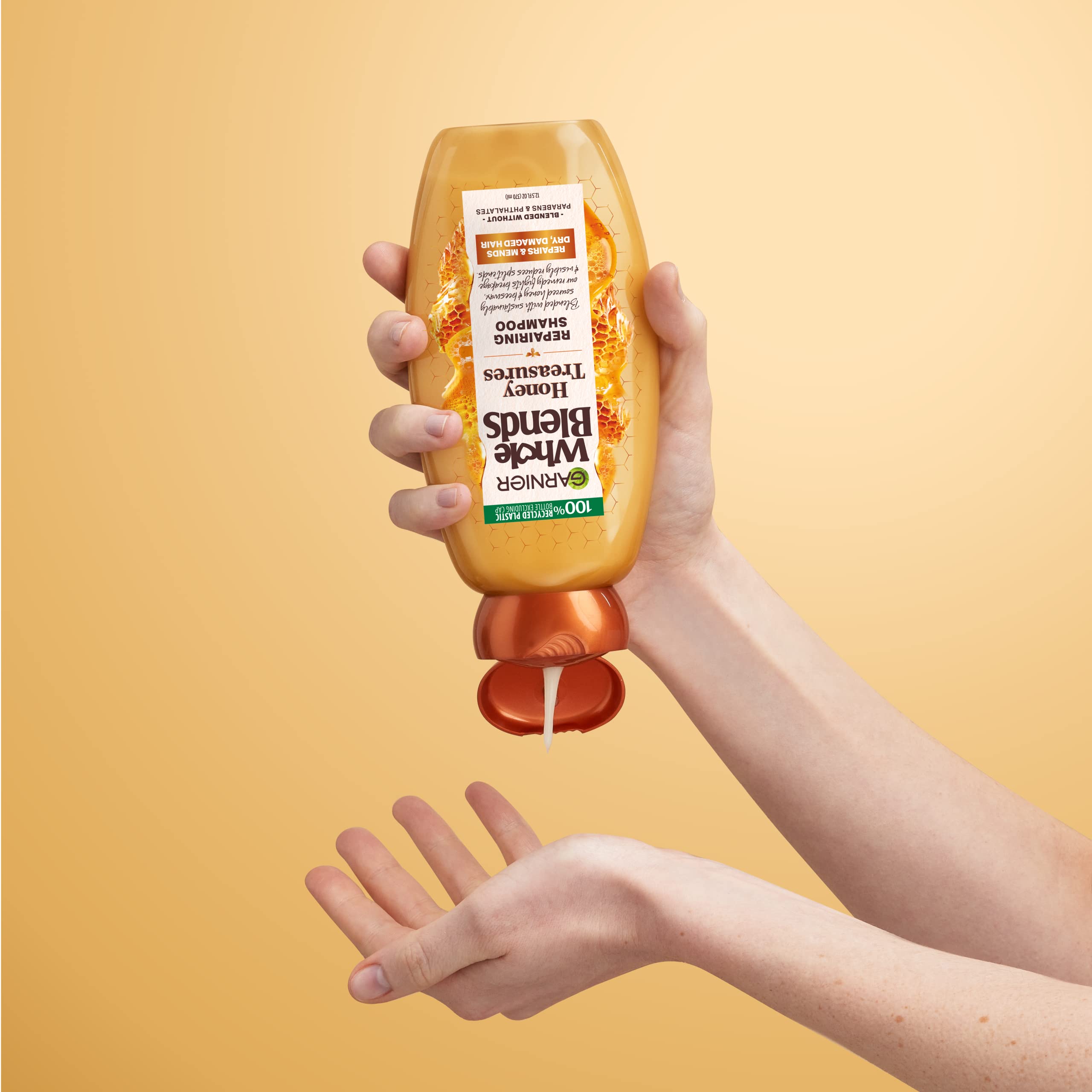 Foto 6 pulgar | Champú Garnier Whole Blends Honey Treasures Repair 650 ml 2 Piezas - Venta Internacional
