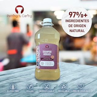 Foto 3 | Shampoo Hidrata Para Perro Gato Origen Natural Petting Is Caring 1 Galon