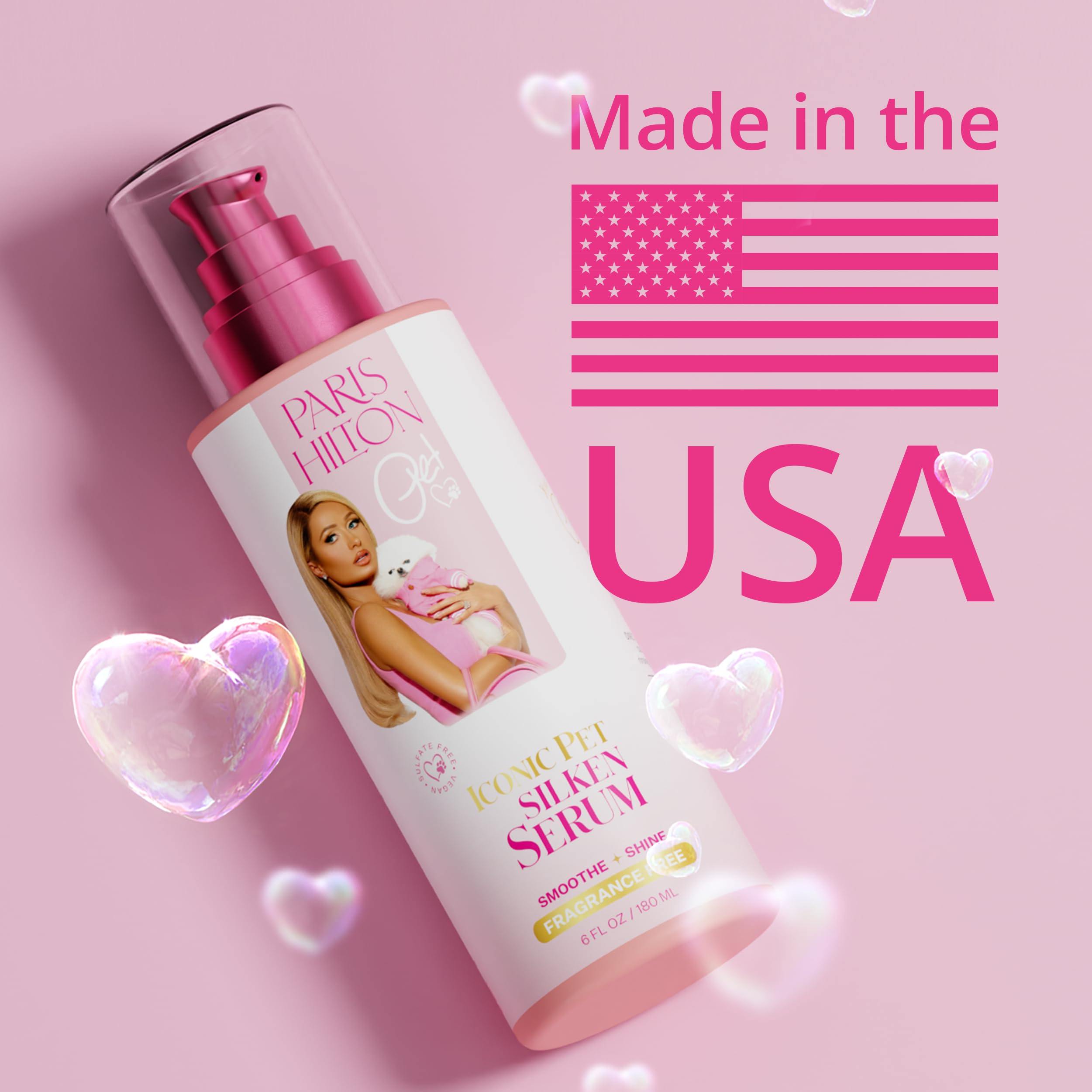Foto 7 | Sérum Pet Silken Paris Hilton Sin Sulfatos, 180 Ml, Para Perros - Venta Internacional.