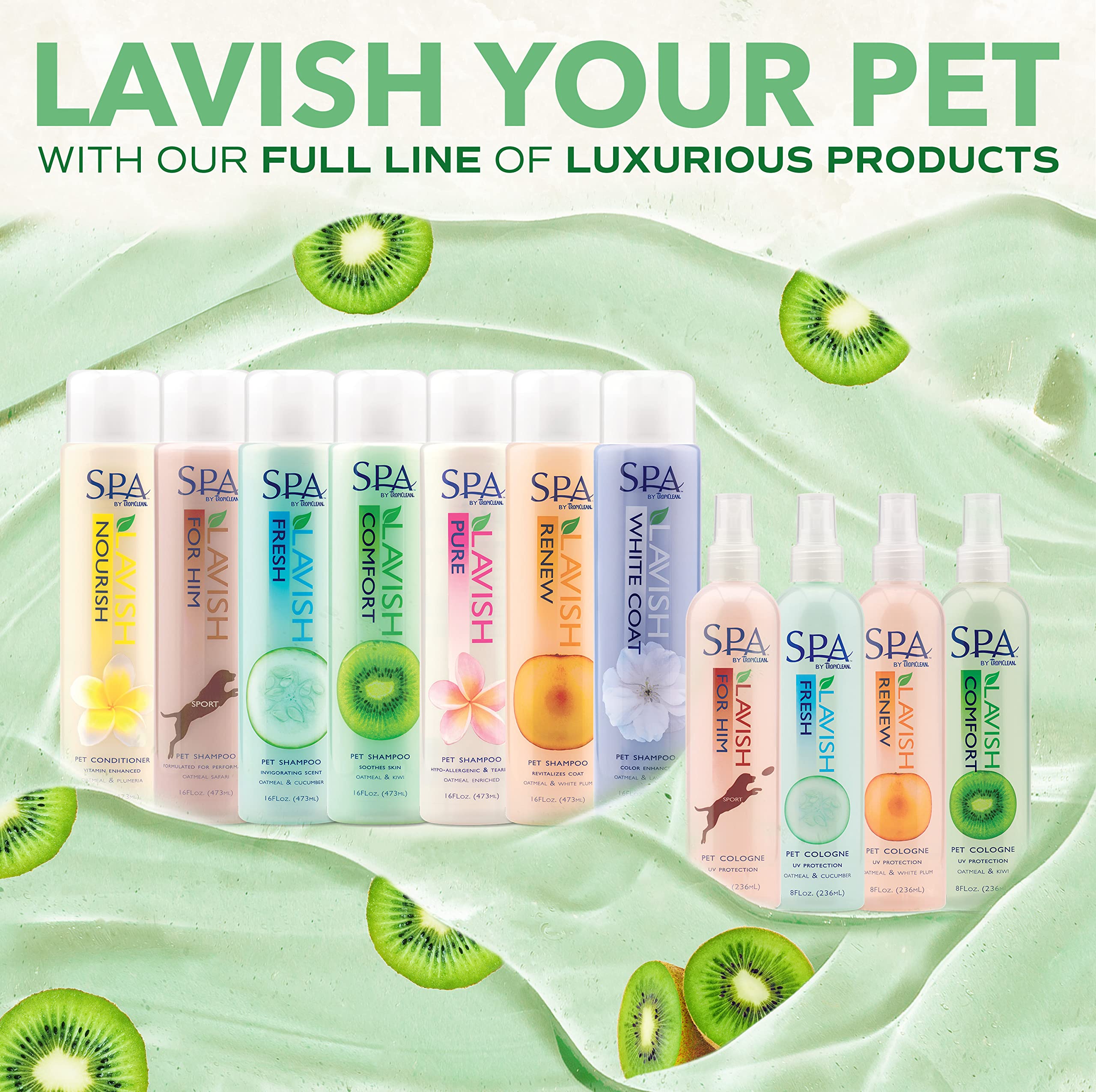 Foto 8 pulgar | Champú Para Perros Tropiclean Spa Lavish, Calmante Y Desodorizante, 480 Ml - Venta Internacional.