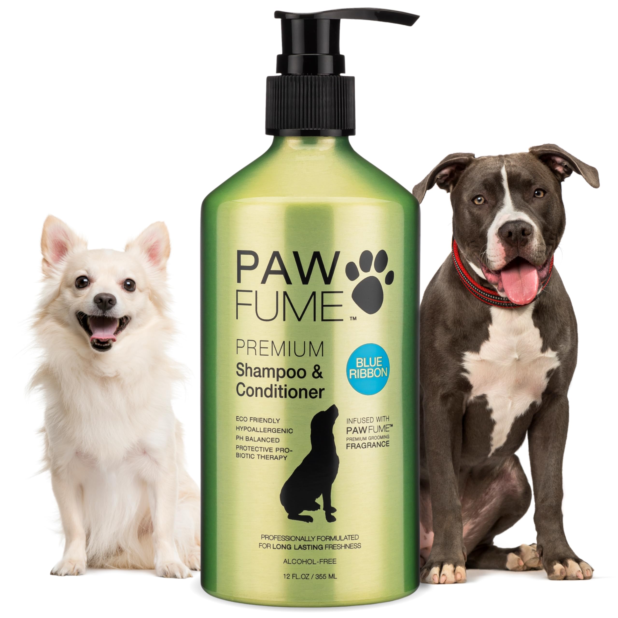 Foto 2 pulgar | Champú Y Acondicionador Para Perros Paw Fume Hipoalergénico Azul - Venta Internacional.