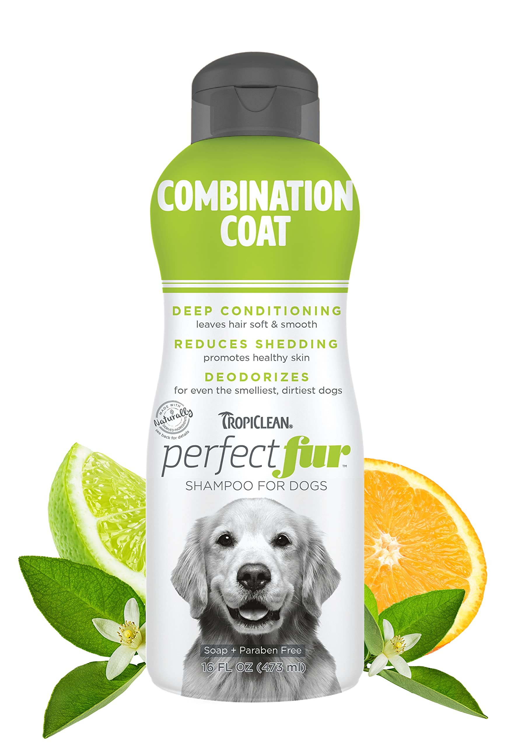 Foto 1 | Champú Para Perros Tropiclean Perfect Fur Sheding Control 480 Ml - Venta Internacional.