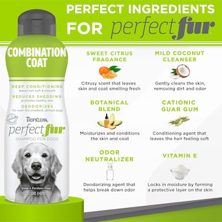 Foto 3 | Champú Para Perros Tropiclean Perfect Fur Sheding Control 480 Ml - Venta Internacional.