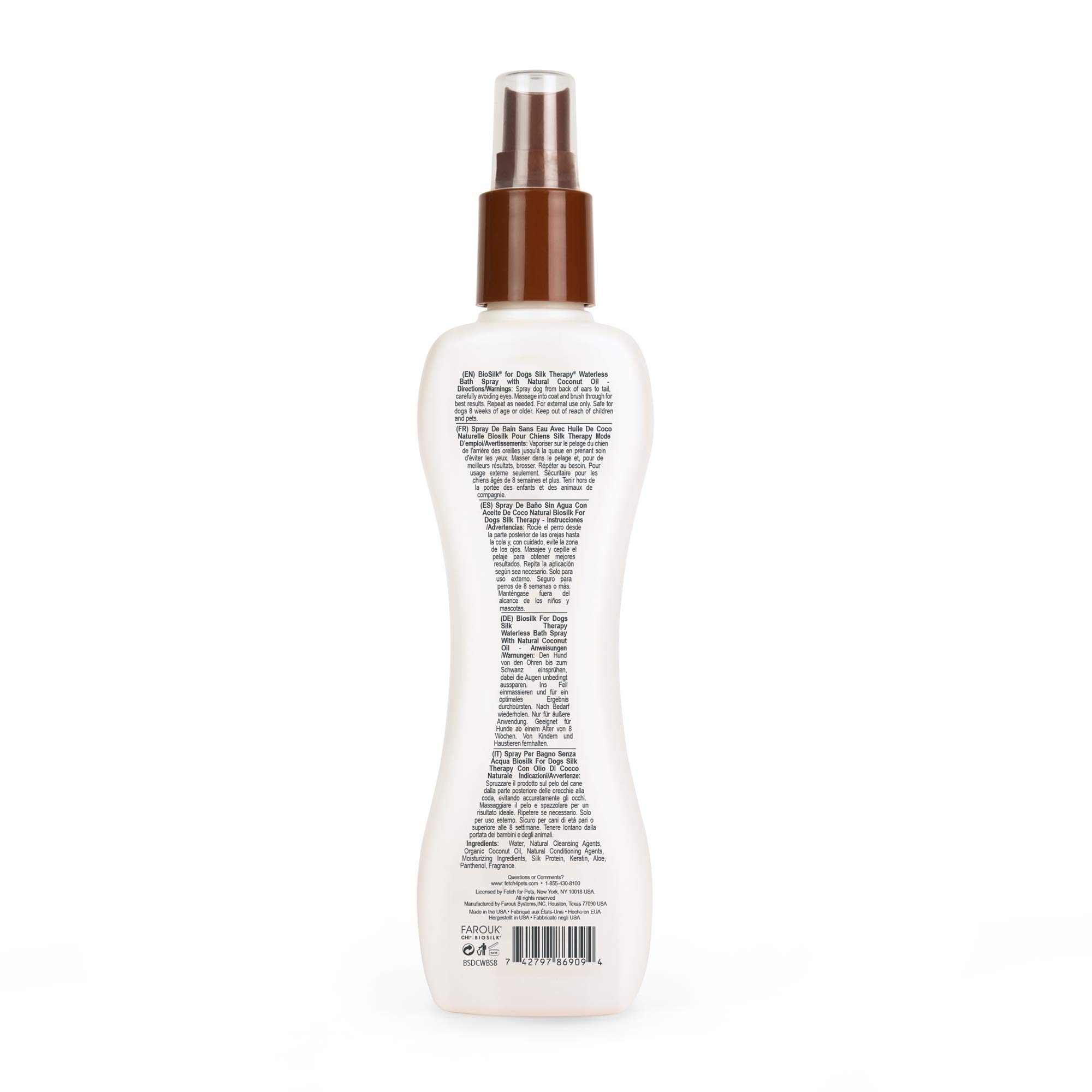 Foto 2 | Champú Para Perros Biosilk Silk Therapy Con Aceite De Coco Orgánico - Venta Internacional.