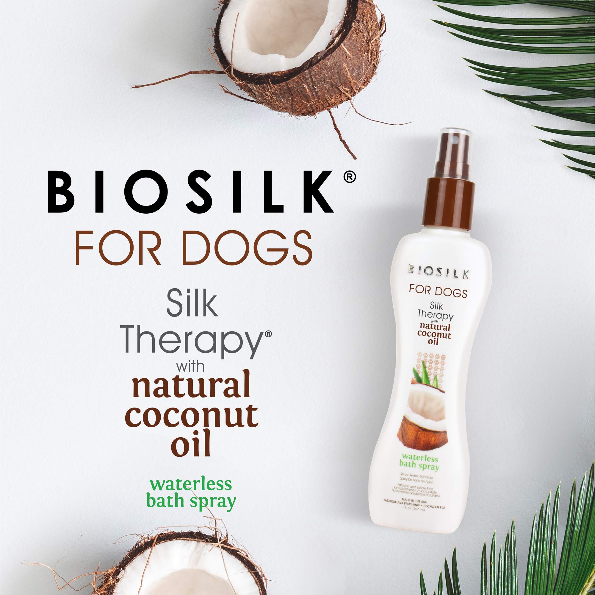 Foto 4 pulgar | Champú Para Perros Biosilk Silk Therapy Con Aceite De Coco Orgánico - Venta Internacional.