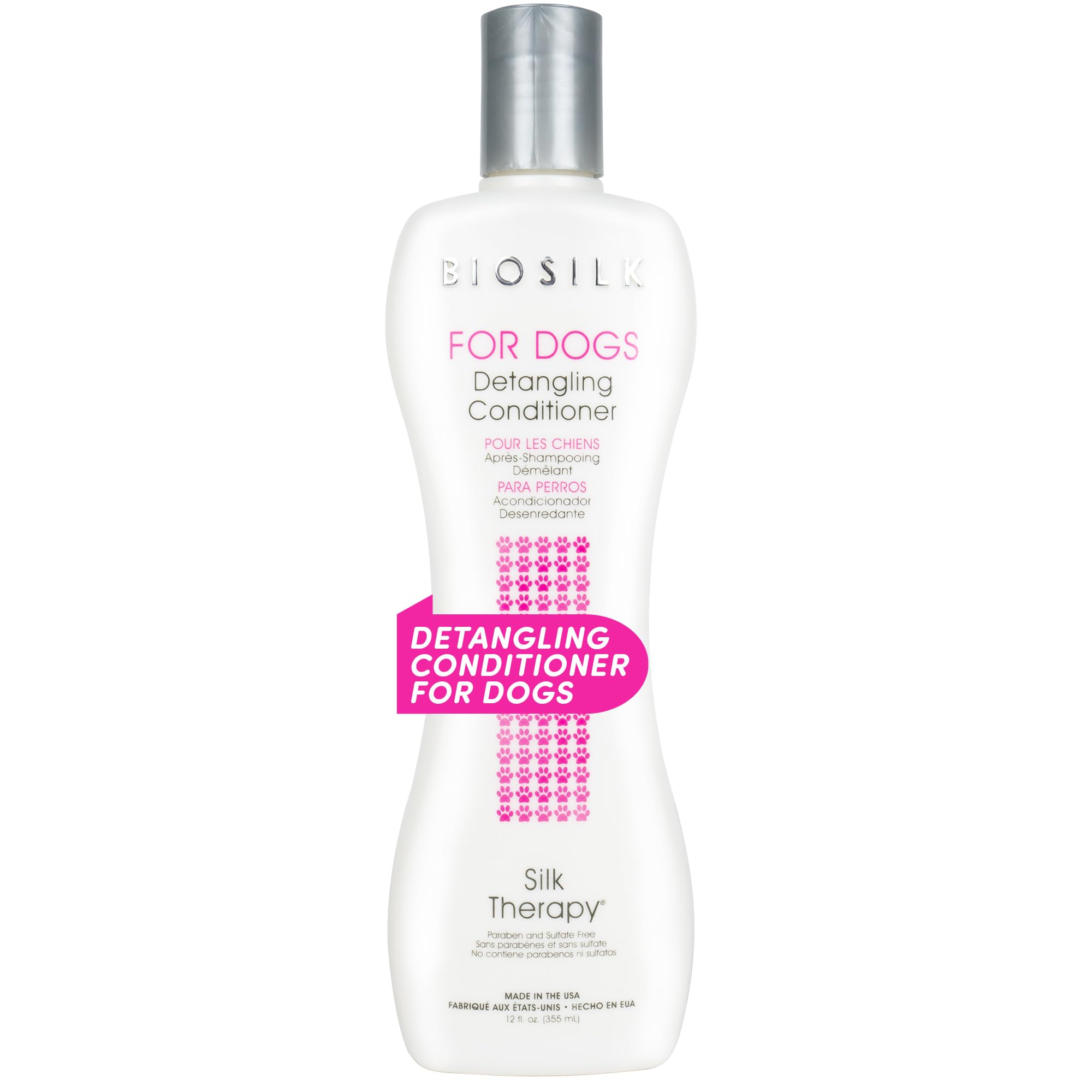 Foto 2 pulgar | Acondicionador Biosilk Para Perros Silk Therapy 355 Ml - Venta Internacional.