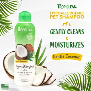 Foto 2 | Champú Para Perros Tropiclean Coconut Hipoalergénico, 591 Ml, Sensible - Venta Internacional.