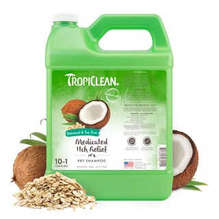 Foto 1 | Champú Para Perros Tropiclean Medication Allergies Picazón 3,78 L - Venta Internacional.