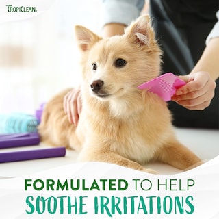 Foto 3 | Champú Para Perros Tropiclean Medication Allergies Picazón 3,78 L - Venta Internacional.