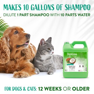 Foto 4 | Champú Para Perros Tropiclean Medication Allergies Picazón 3,78 L - Venta Internacional.