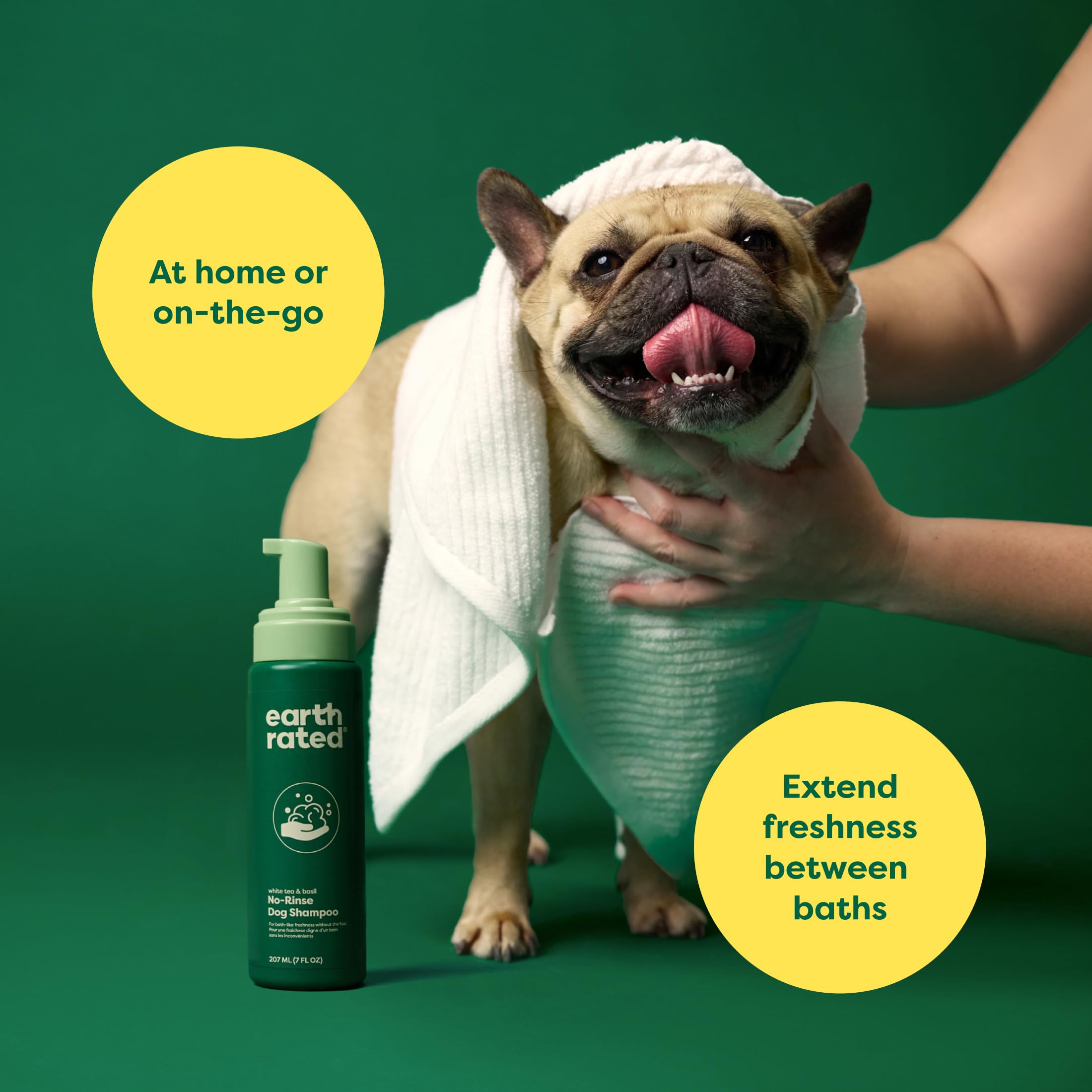 Foto 3 pulgar | Champú Para Perros Y Cachorros Earth Rated No-rinse, 200 Ml, Té Blanco Y Albahaca - Venta Internacional.