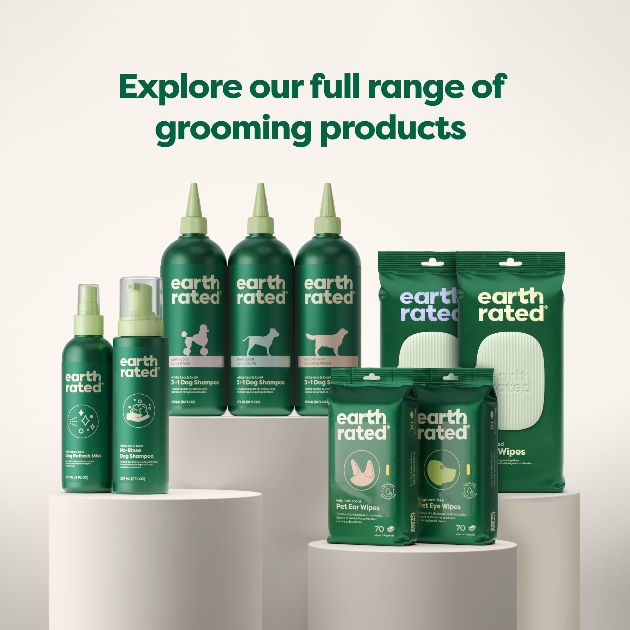 Foto 7 pulgar | Champú Para Perros Y Cachorros Earth Rated No-rinse, 200 Ml, Té Blanco Y Albahaca - Venta Internacional.