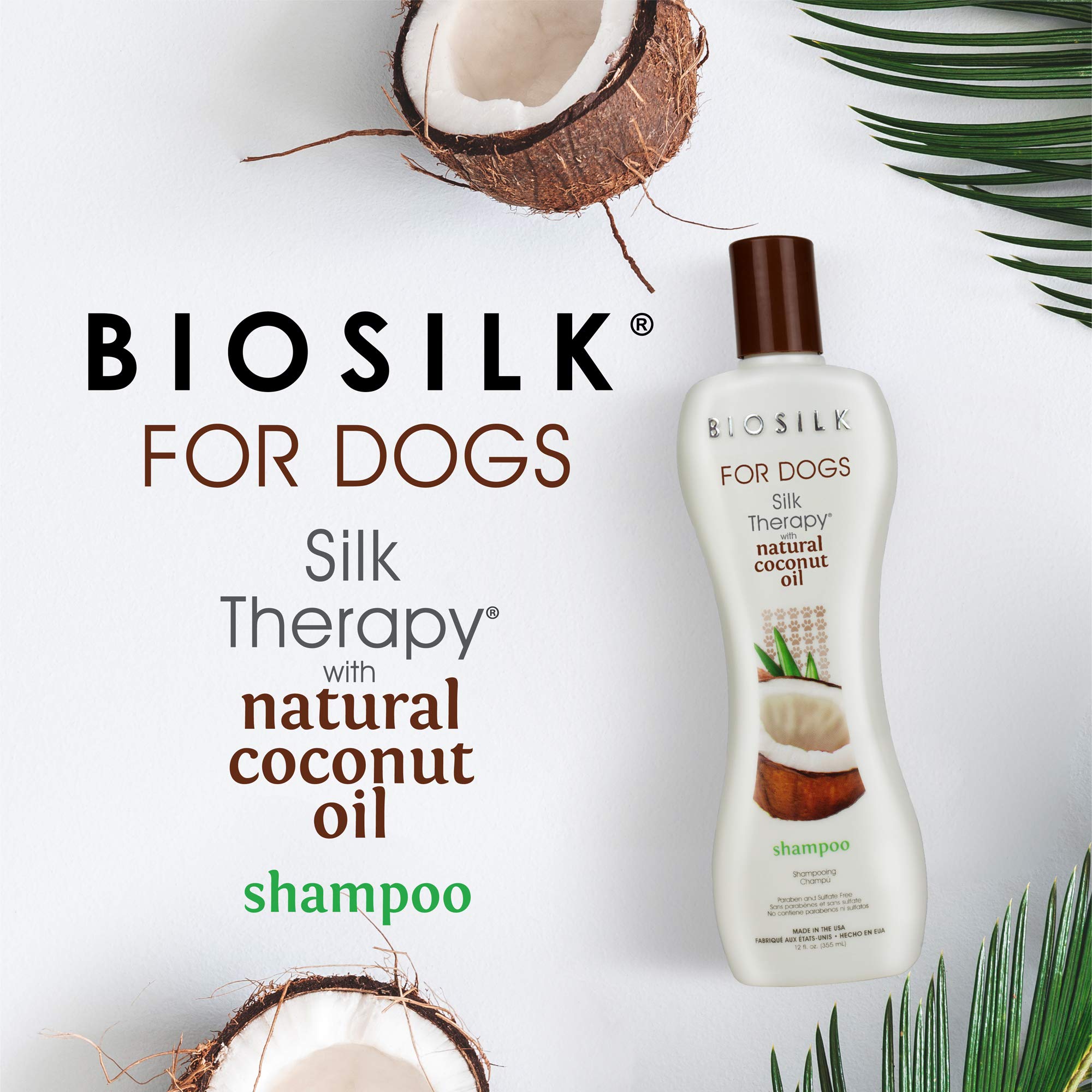 Foto 3 pulgar | Champú Para Perros Biosilk Silk Therapy Con Aceite De Coco 355 Ml Ee. Uu. - Venta Internacional.