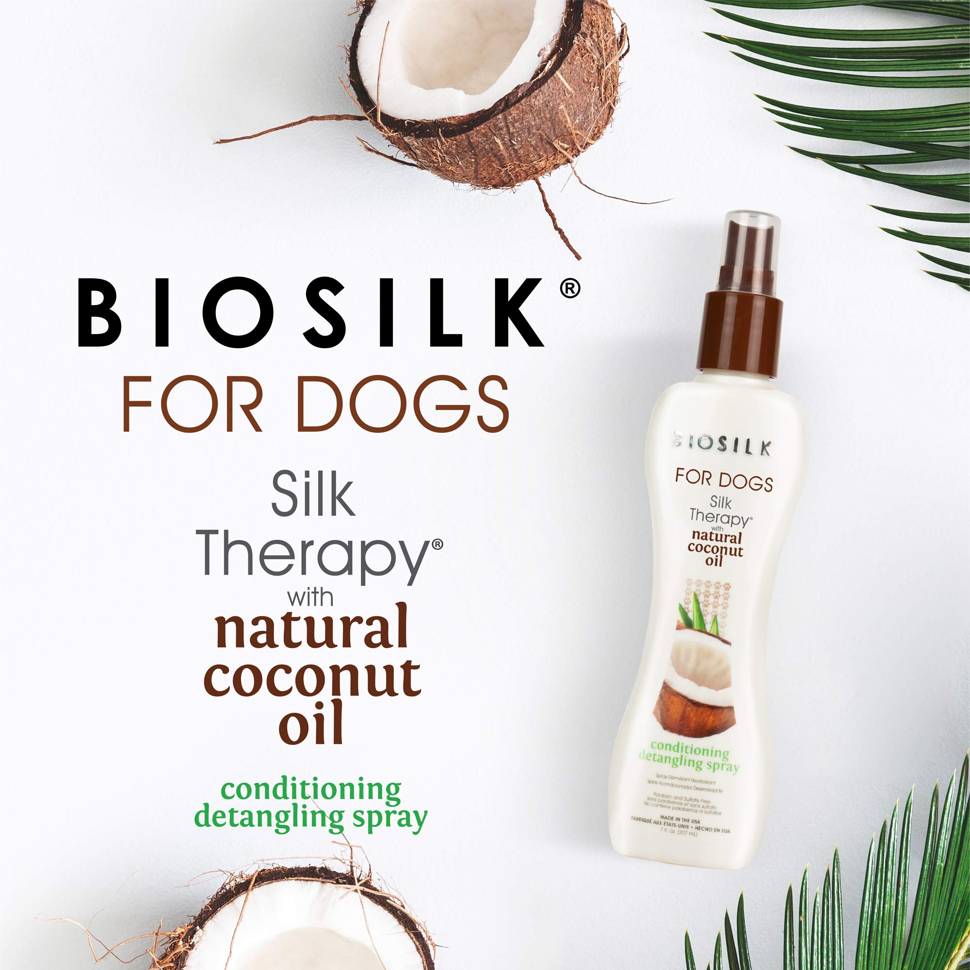 Foto 4 pulgar | Aerosol Acondicionador Y Desenredante Biosilk Silk Therapy, 200 Ml, Para Perros - Venta Internacional.