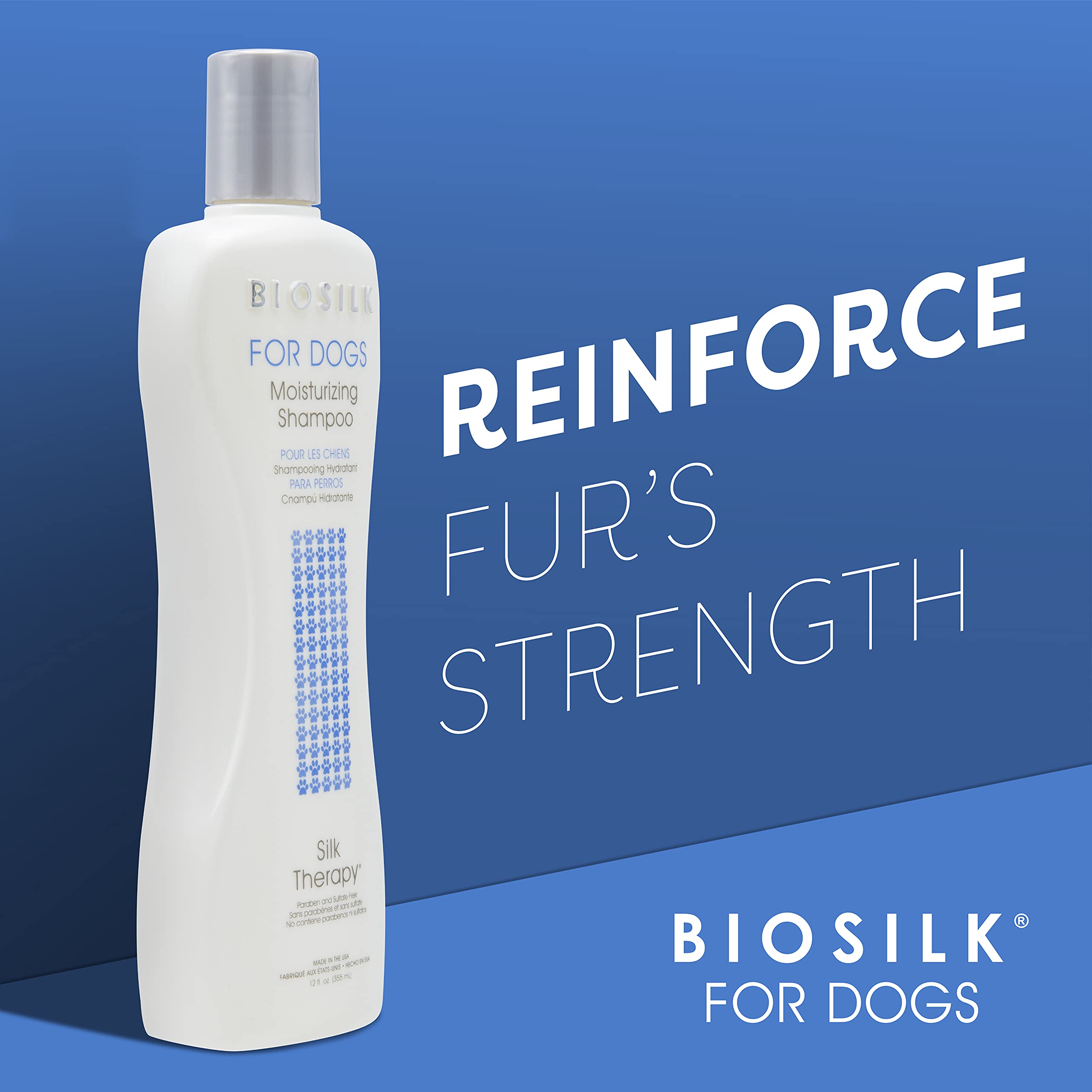 Foto 4 pulgar | Champú Biosilk Para Perros Silk Therapy Hidratante 355 Ml - Venta Internacional.