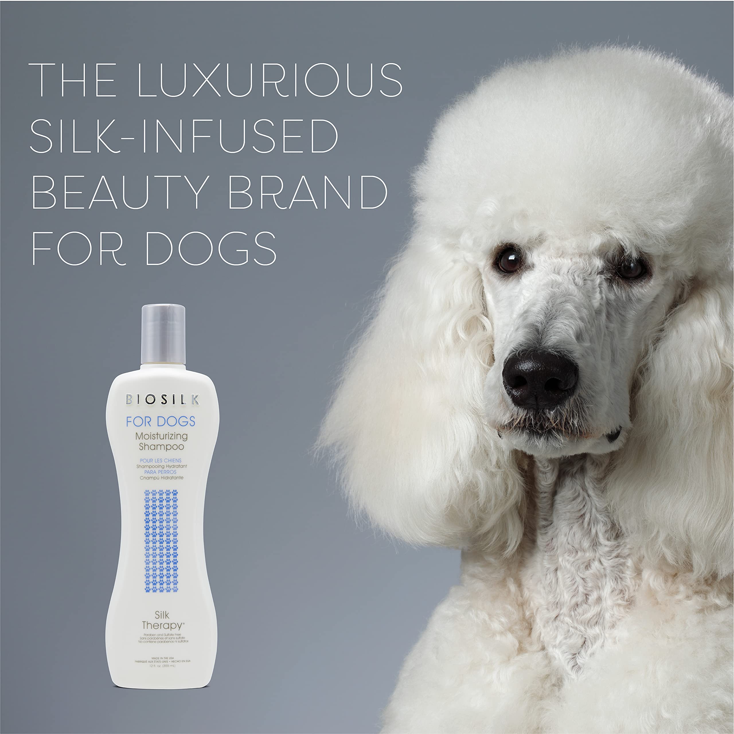 Foto 5 pulgar | Champú Biosilk Para Perros Silk Therapy Hidratante 355 Ml - Venta Internacional.