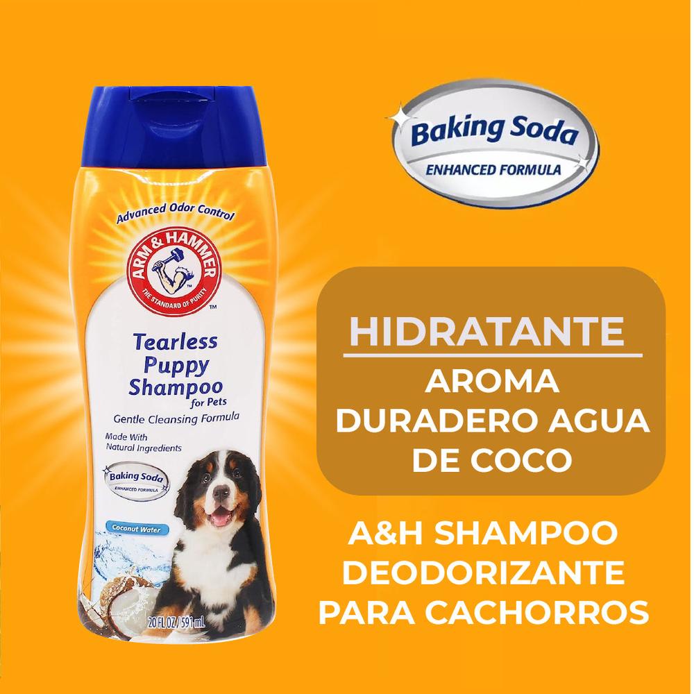 Foto 4 pulgar | Shampoo Para Cachorros Arm & Hammer Aroma Agua De Coco 591ml