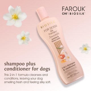 Foto 2 | Champú Y Acondicionador Biosilk Para Perros Silk Therapy 355 Ml - Venta Internacional.
