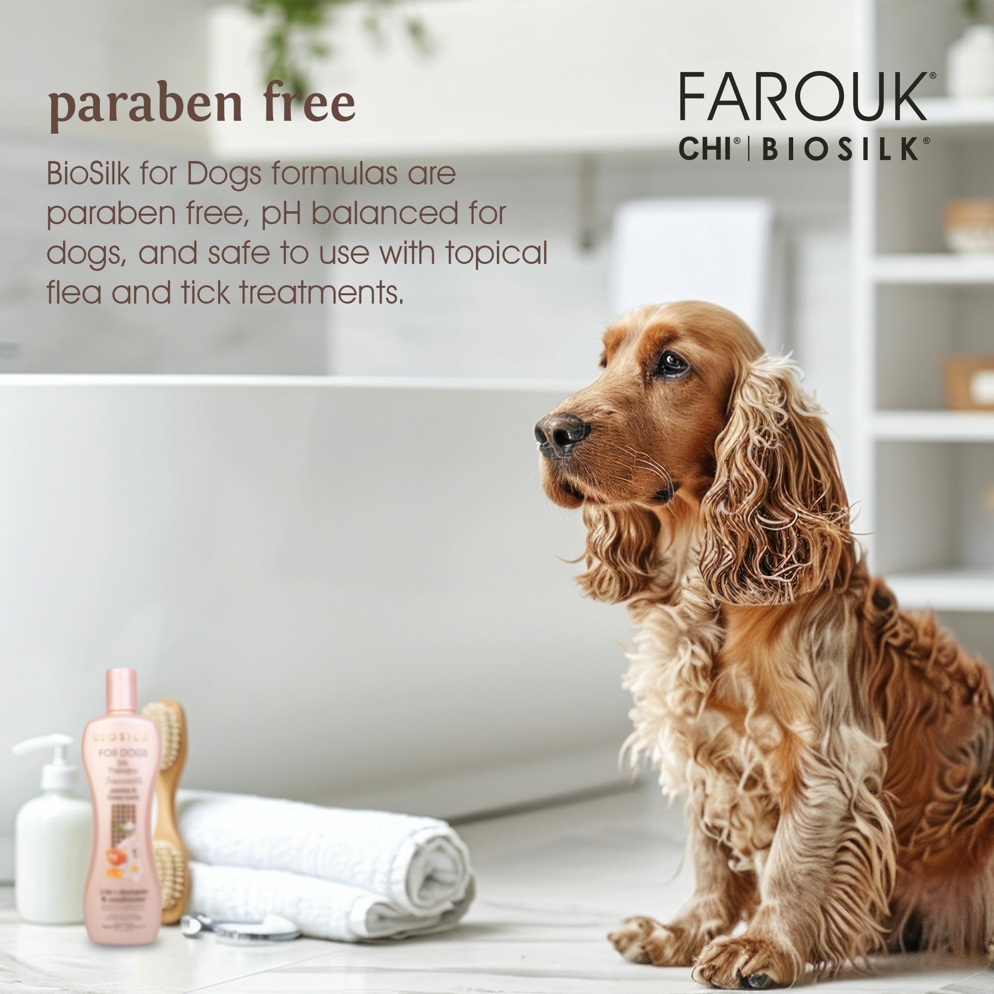 Foto 6 pulgar | Champú Y Acondicionador Biosilk Para Perros Silk Therapy 355 Ml - Venta Internacional.