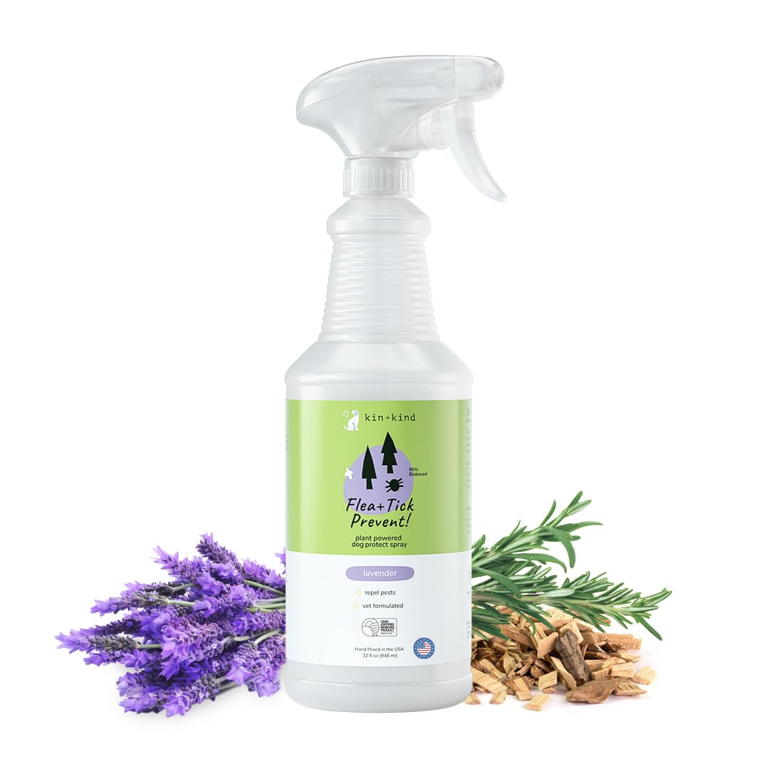 Foto 1 | Spray Protector Contra Pulgas Y Garrapatas Kin+kind Lavanda 946 Ml - Venta Internacional.