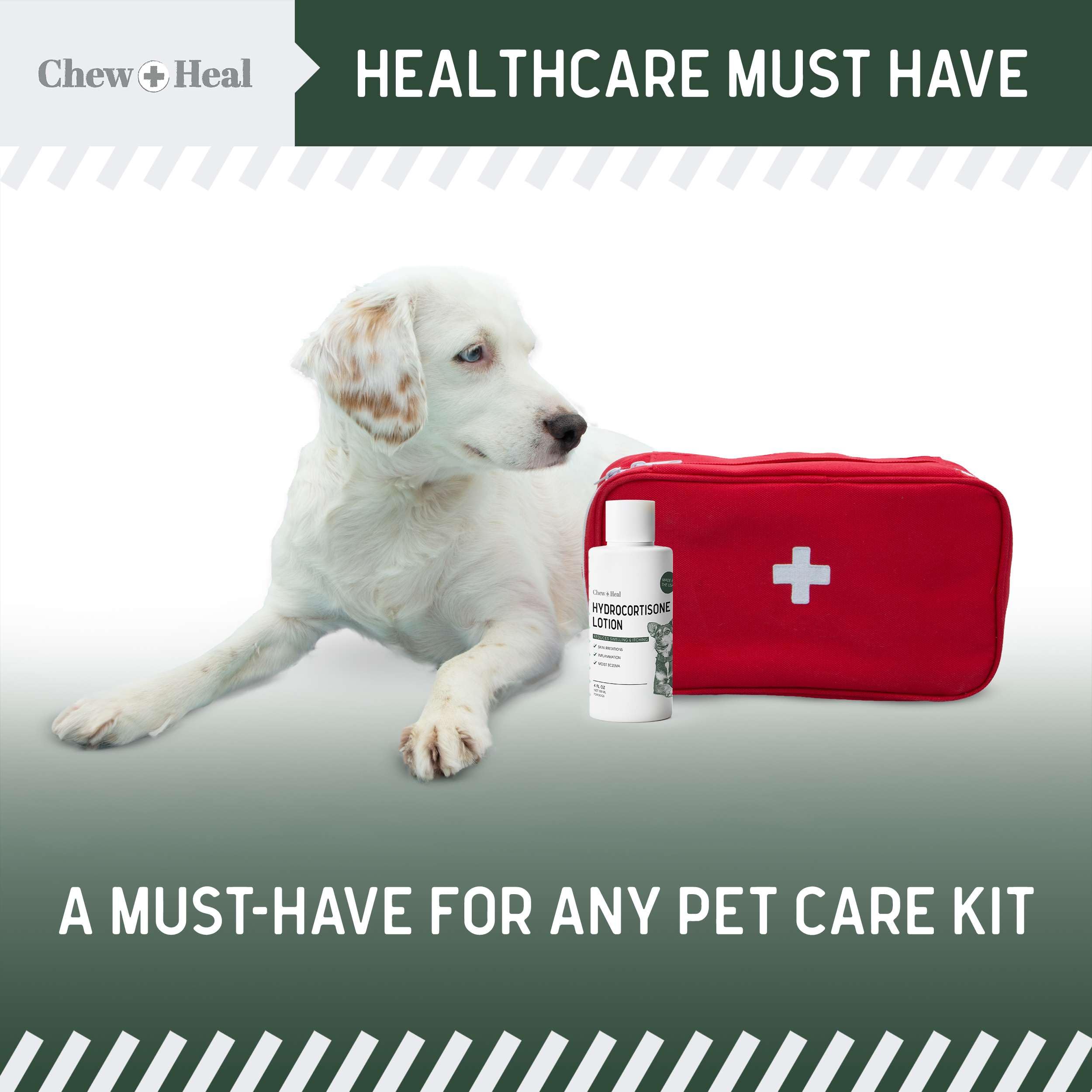 Foto 6 pulgar | Loción De Hidrocortisona Chew + Heal Labs Para Perros  118 Ml - Venta Internacional.
