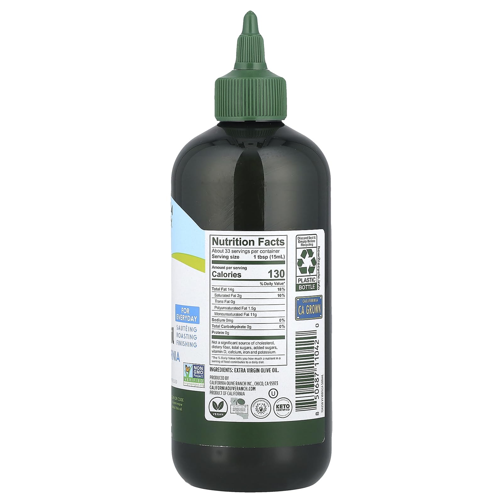 Foto 3 pulgar | Aceite De Oliva Virgen Extra California Olive Ranch 500 Ml - Venta Internacional.