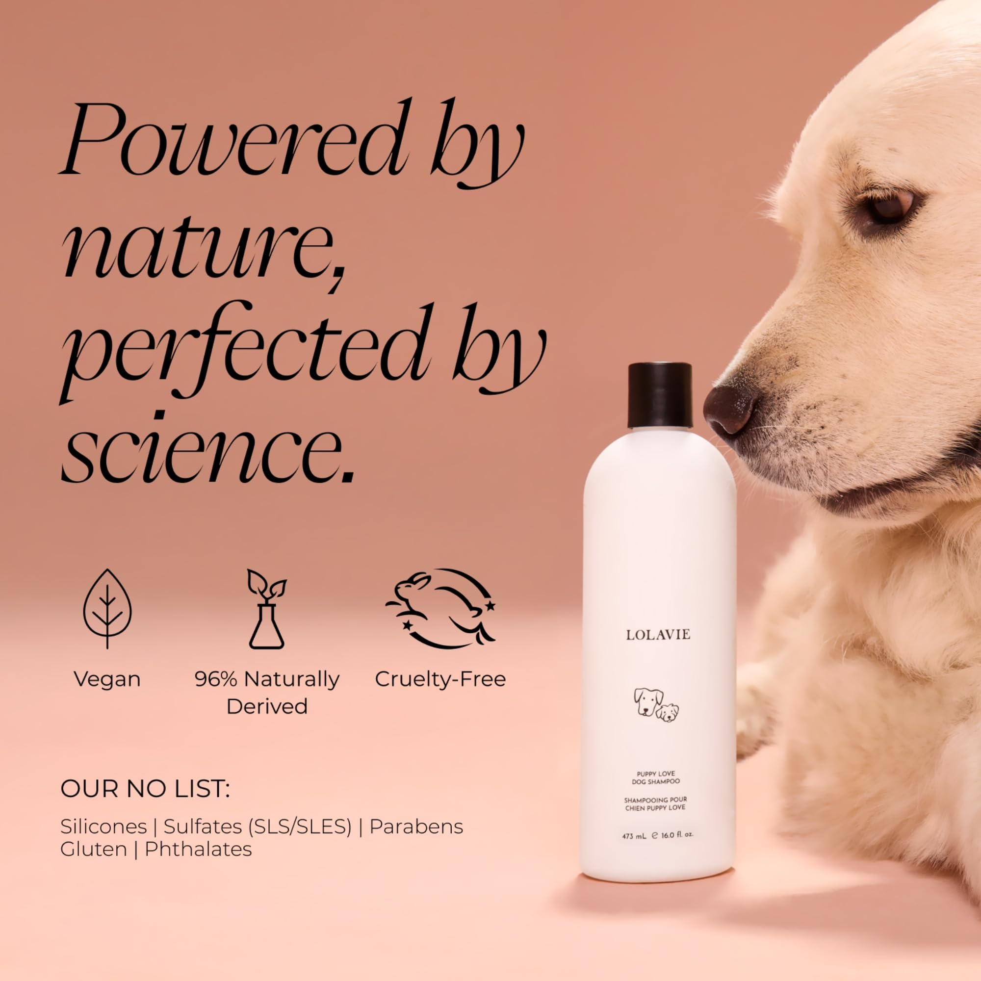 Foto 5 | Champú Para Perros Lolavie Puppy Love 473 Ml Con Ph Equilibrado Para Piel Sensible - Venta Internacional.