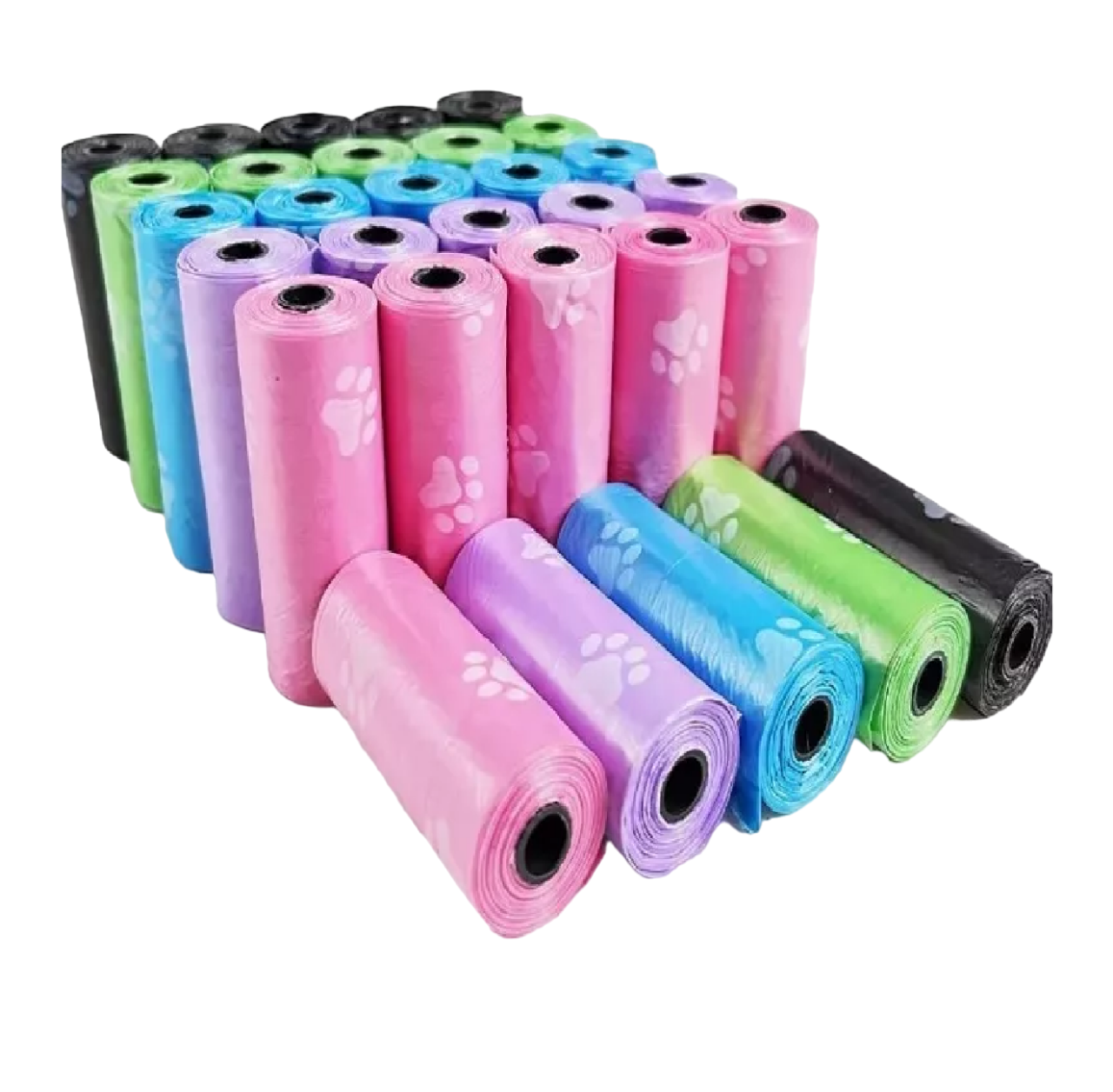 Foto 2 pulgar | 690 Bolsas Sanitarias BELUG Multicolor 46 Rollos para Recoger Heces de Perro