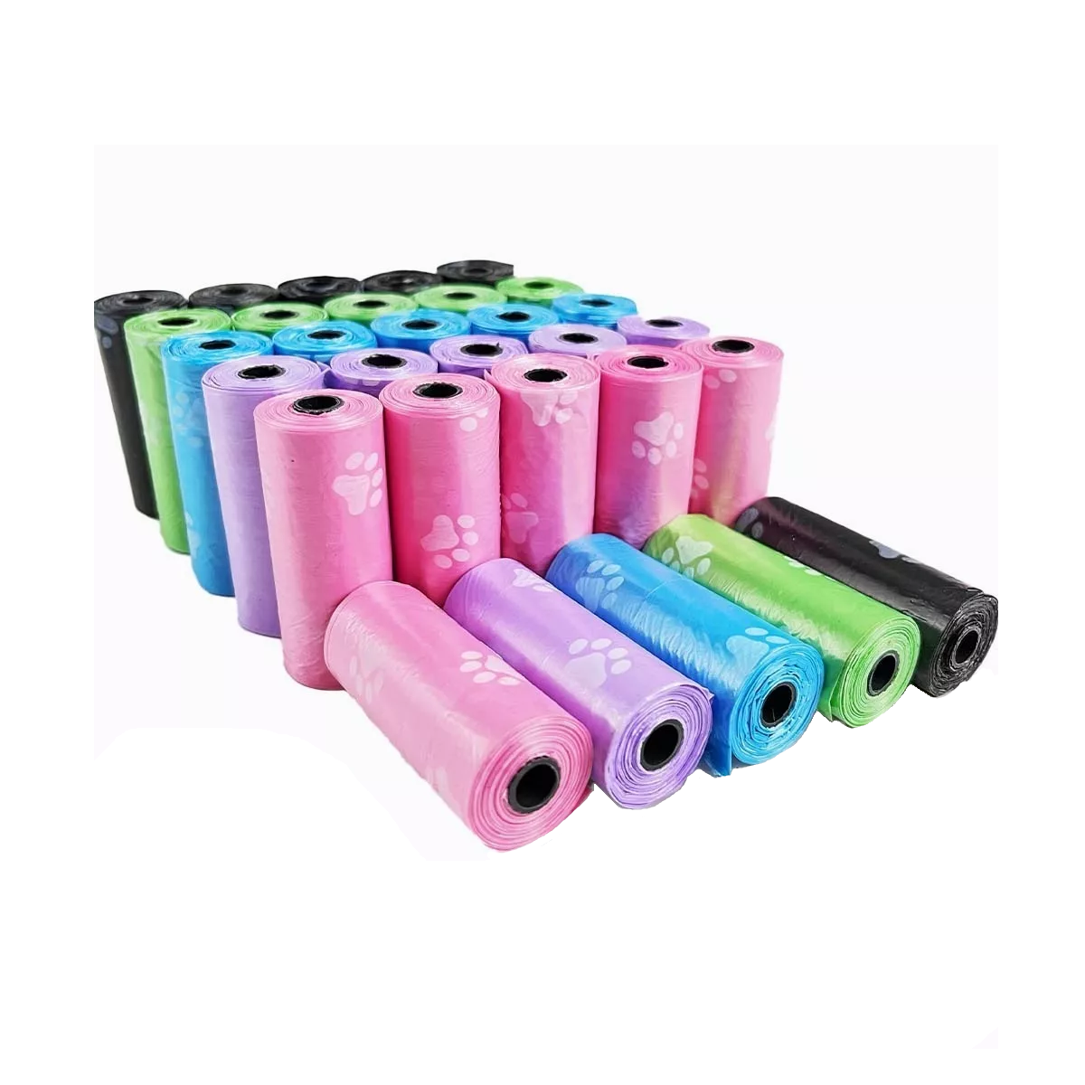 Kit de Bolsas Sanitarias Eo Safe Imports Esi-7898 Multicolor 45 Rollos