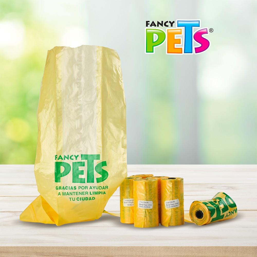 Foto 4 pulgar | Bolsas Plásticas para Recoger Desechos Fancy Pets 6 Rollos 120 Piezas