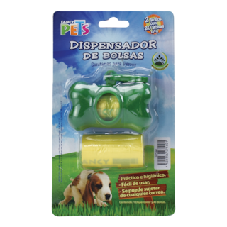 Foto 1 | Dispensador con 30 Bolsas Fancy Pets para Deshechos de Perro